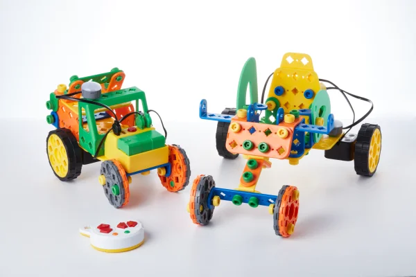 [Roborobo UARO MOVING] Assembly Toy Motor Remote controller Battery case Buggy Car Toy Product Made in Korea