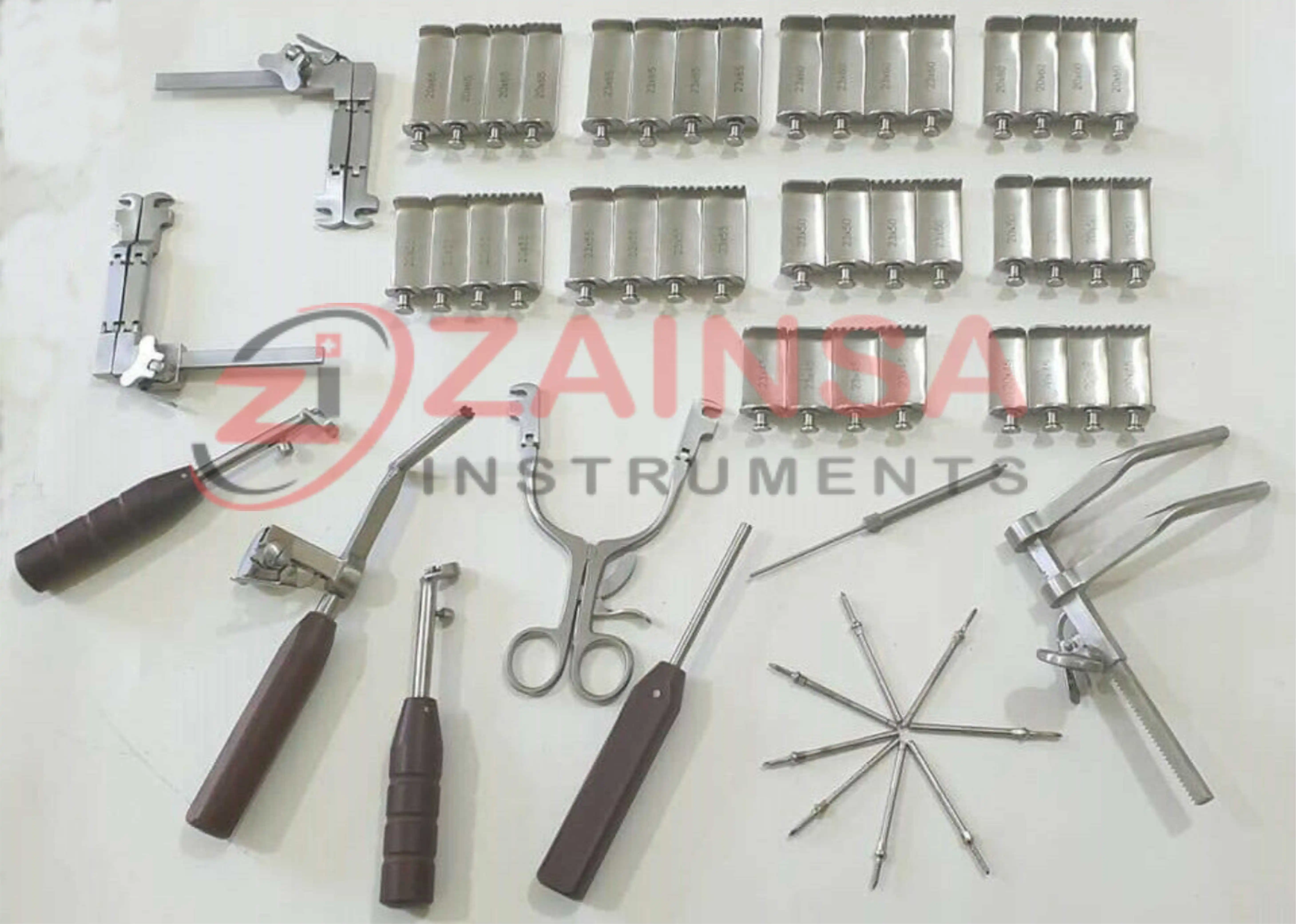 Caspar Cervical Distractor & Screw Set of 56 Pcs Orthopedic Surgical Instruments CE Marked German Stainless Steel