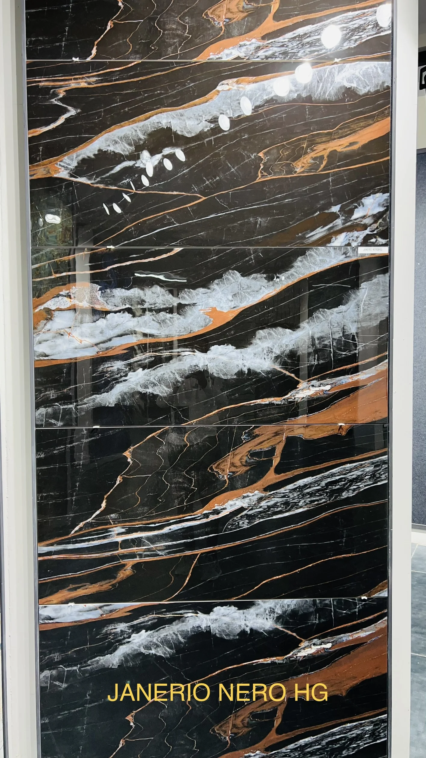 600X1200 MM Porcelain tiles with glossy surface gives perfect finishing to the interior and exterior of home