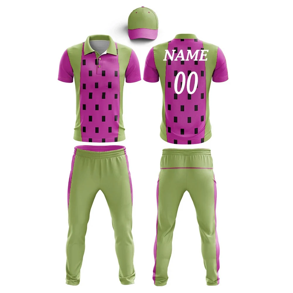 Sports Wear Cheap Price Wholesale 2023 Customized Logo Printing New Design Cricket Uniform In Multi Colors