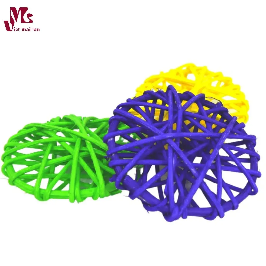 Тканый бамбуковый круглый шар из соломы