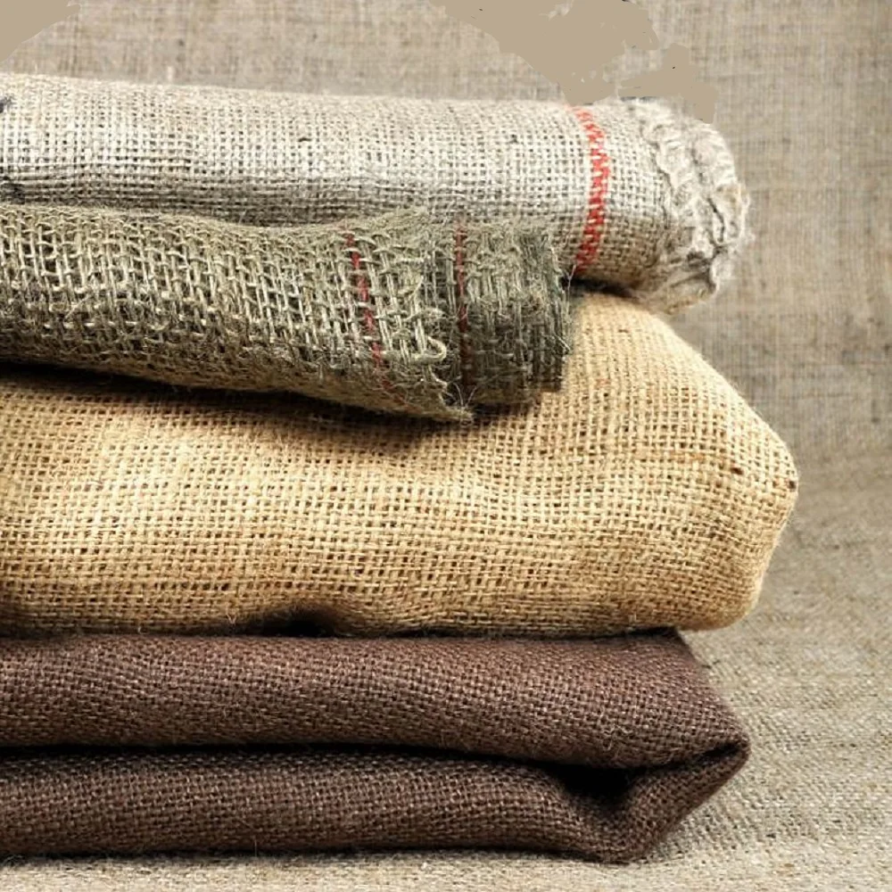 Factory Price Standard Quality Export Oriented Eco-friendly Jute Sacking Cloth 100% Jute Fabric Wholesale price From Bangladesh