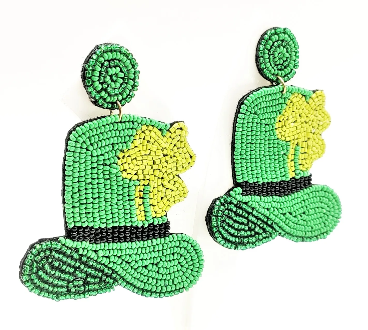 2024 Blue Resin Lace Petal Earrings Handmade Za Boho Jewelry Long Geometric Drop Fashionable Earring for Women