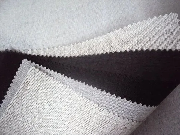 Eco-Friendly Cotton Fusible Interlining Shirt Collar Fusing Fabric