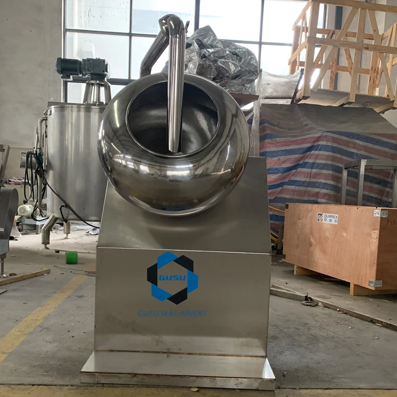 Gusu Automatic chocolate polishing machine sugar coating machine