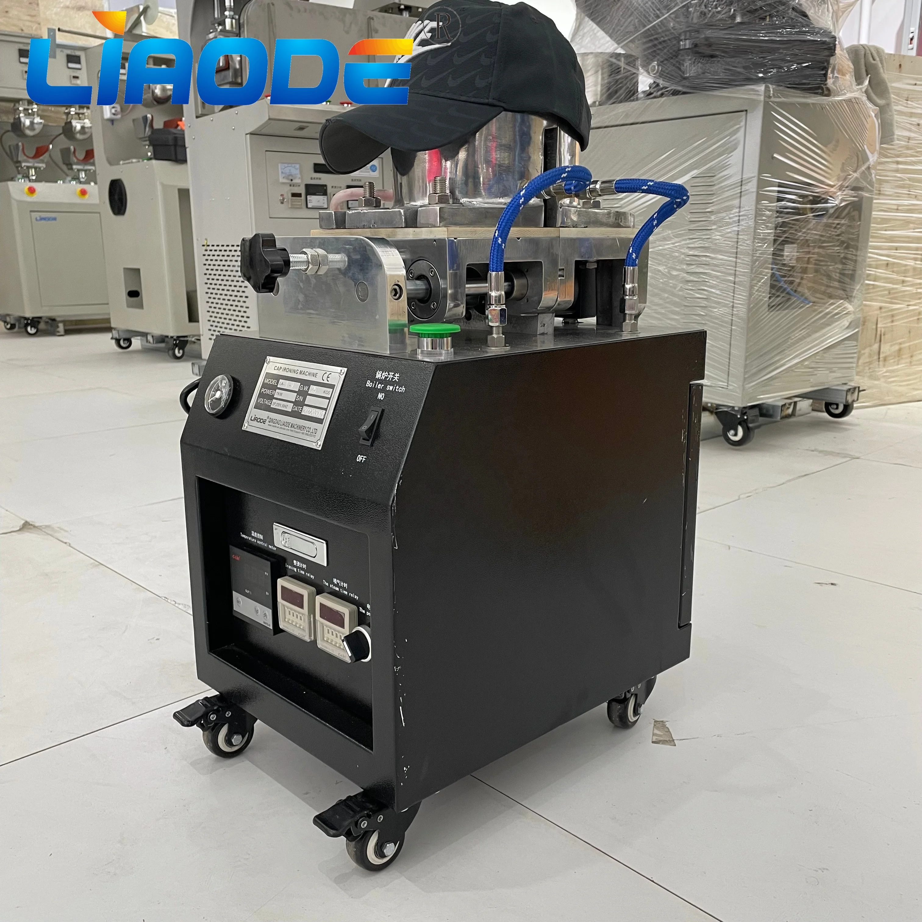 Simple Showroom Use Single head Baseball Cap Making Ironing machine