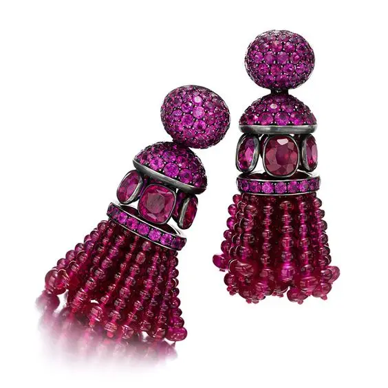 Wholesale tassel earrings/stud earrings hoop earring ear cuffs beaded tassel