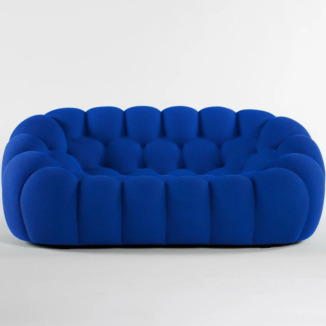 Designer Fabric Armchair 1/2/3 Seater Textile Curved Round Bubble Sofa Chair Modern fashion creative ball sofa High Quality good