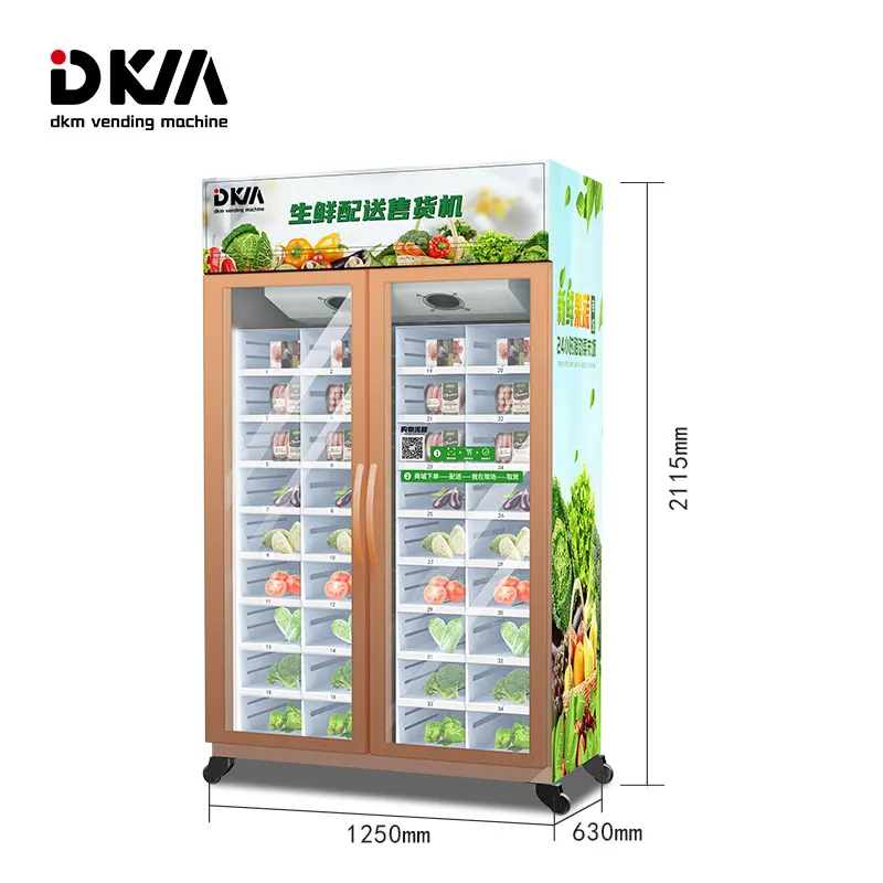 Dkmvending Good Selling And Farm Fresh Egg Drug Vending Machine Locker With Card Reader