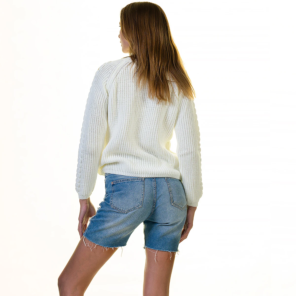 White Winter Casual Long Sleeve Womens Sweater Dress Pullover Clothing agile supply chains Plain Premium FEDEX Computer Knitted