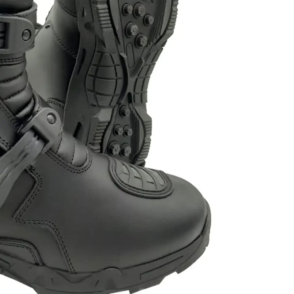 Custom motorbike leather boots Custom motorbike leather boots professional rider, wholesale premium quality Racing motorcycle