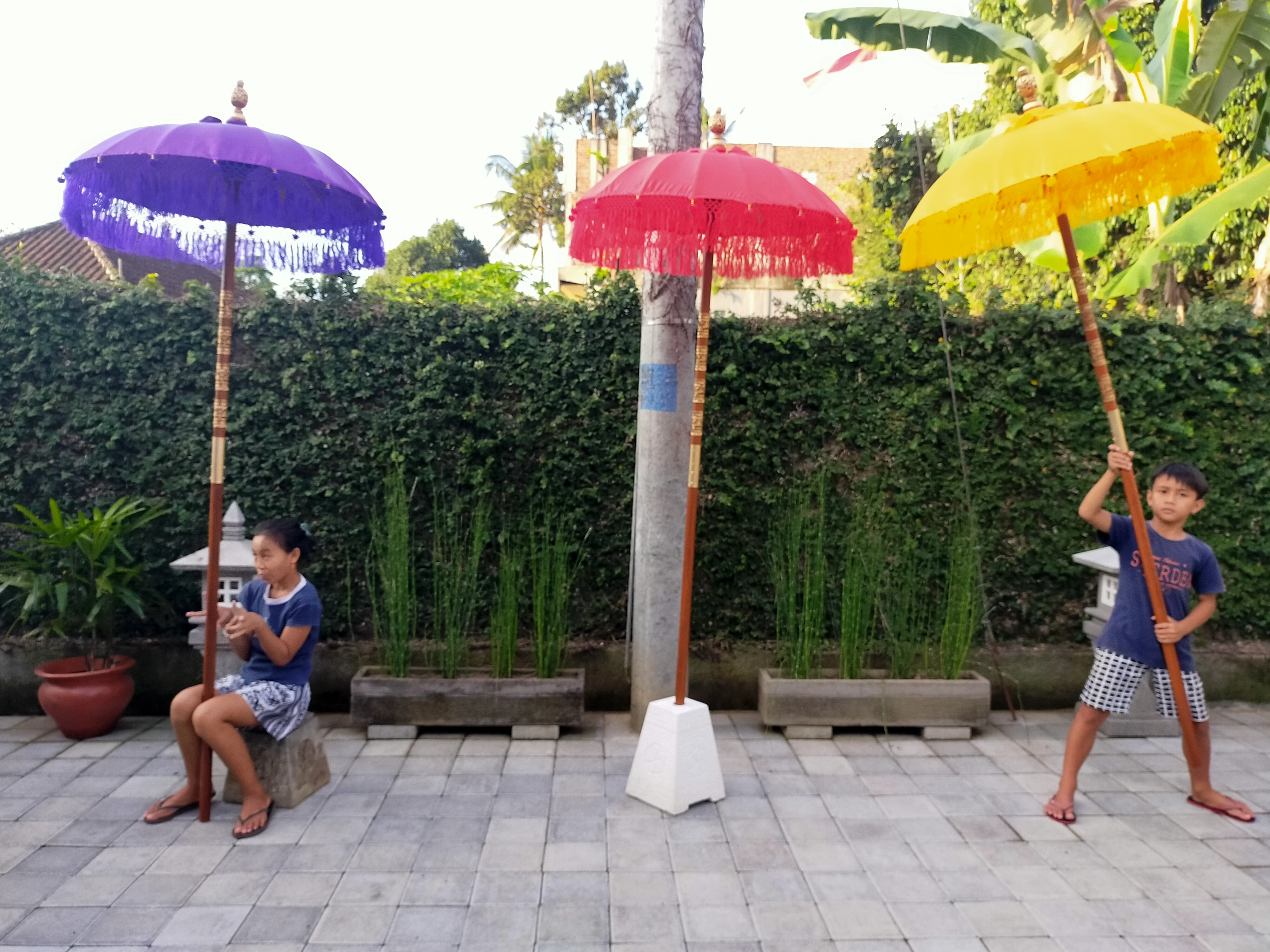 Balinese Umbrellas Parasols Umbrella Best Sale Wholesale Fancy New Beach Outdoor Design Large