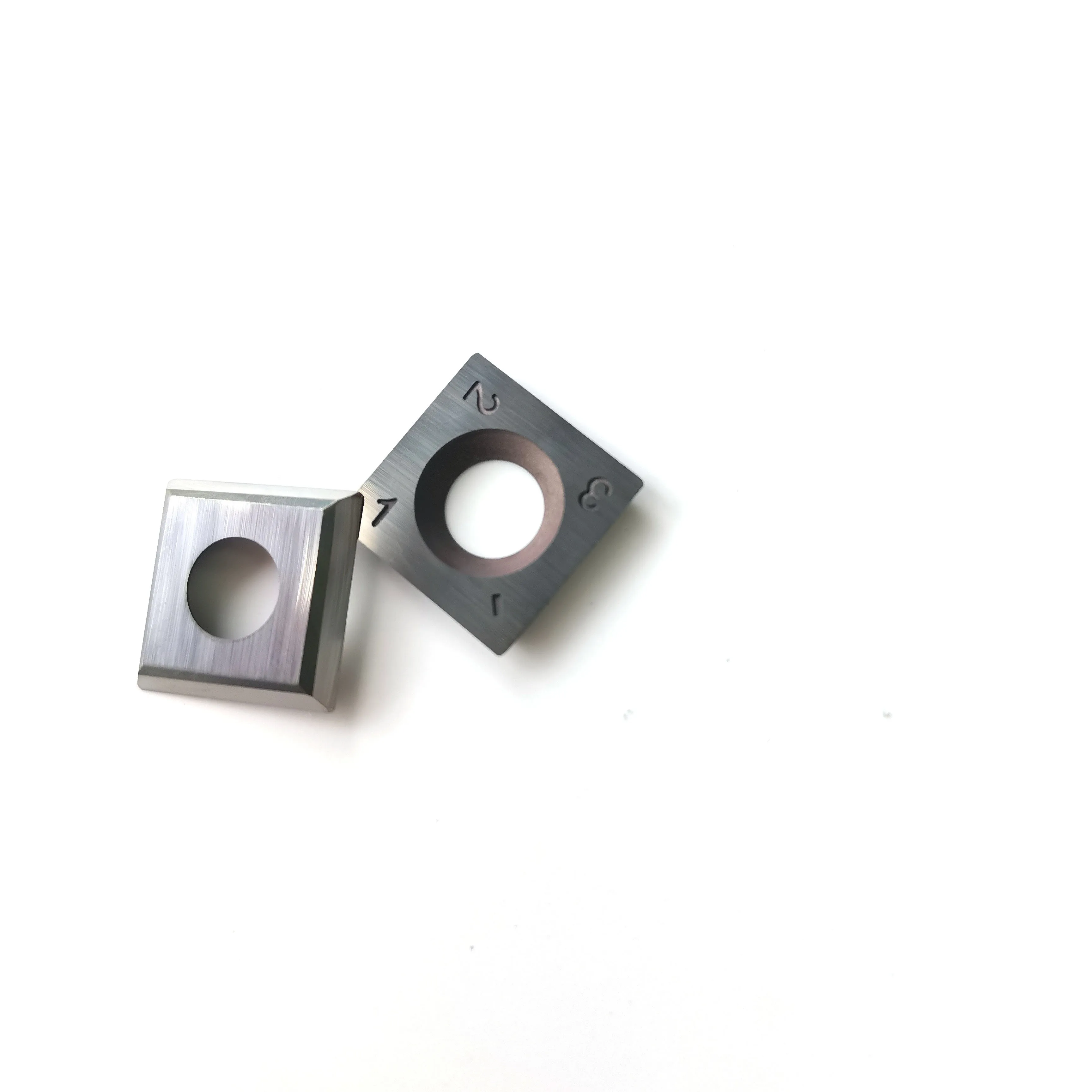 14x14x2.0mm Woodworking Knife Blades Square Tungsten Carbide Reversible TCT Planer Knives