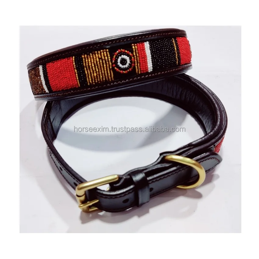 Luxury Custom Dog Accessories 2023 Dog Collar leather Webbing Braided Rope Dog Collar