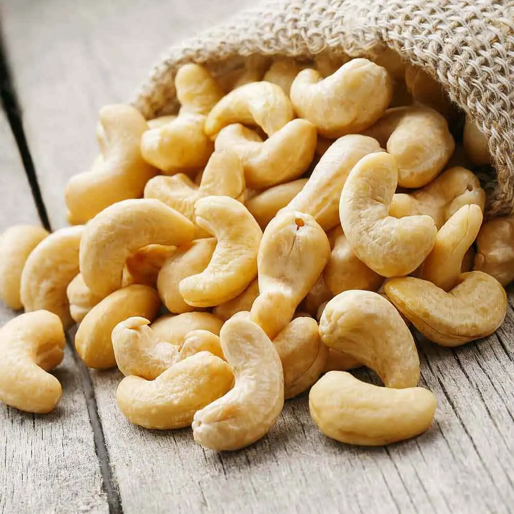 Bulk sale Roasted cashews, raw cashew nuts w320, cashew kernels