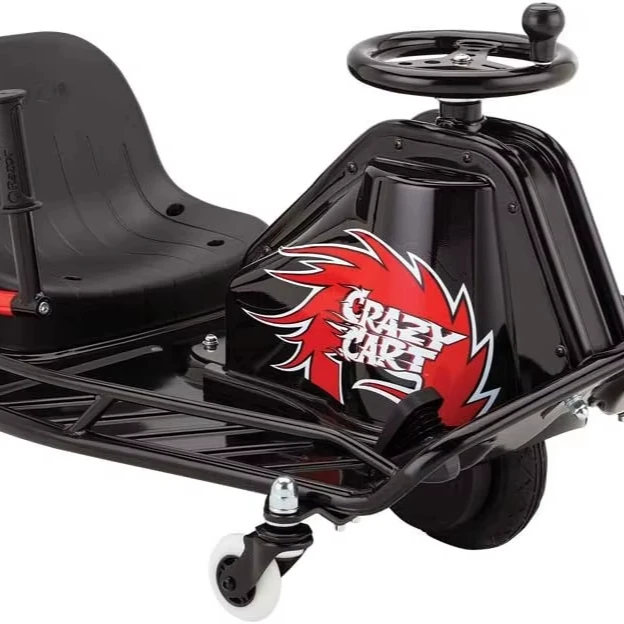 HOT SALES AUTHENTIC Razor Drift Cart 36V 350W Crazy Karts XL For Adults & Kids Drift Gos Cart