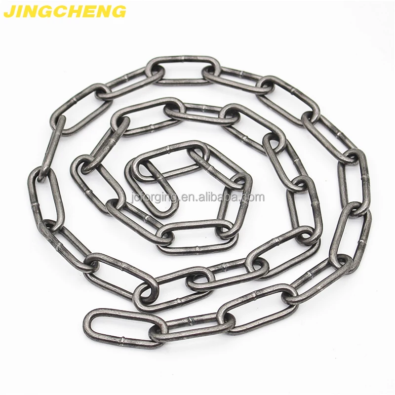 Grade 70 heavy duty alloy steel welded zinc plated galvanized cargo lashing binding transport chain