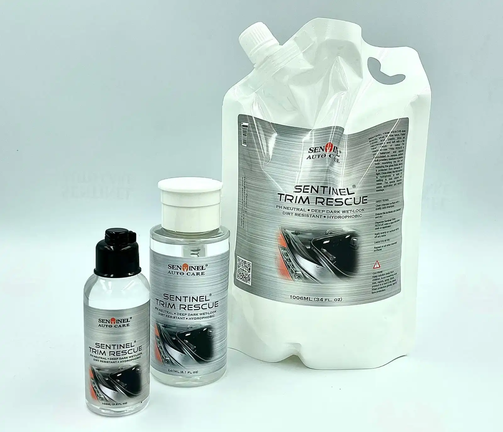 Milky Clear Color Singapore Brand Hydrophobic Effect Rejuvenate Faded Plastic & Rubber Trim Rescue Plastic Restorer - 4 Litters