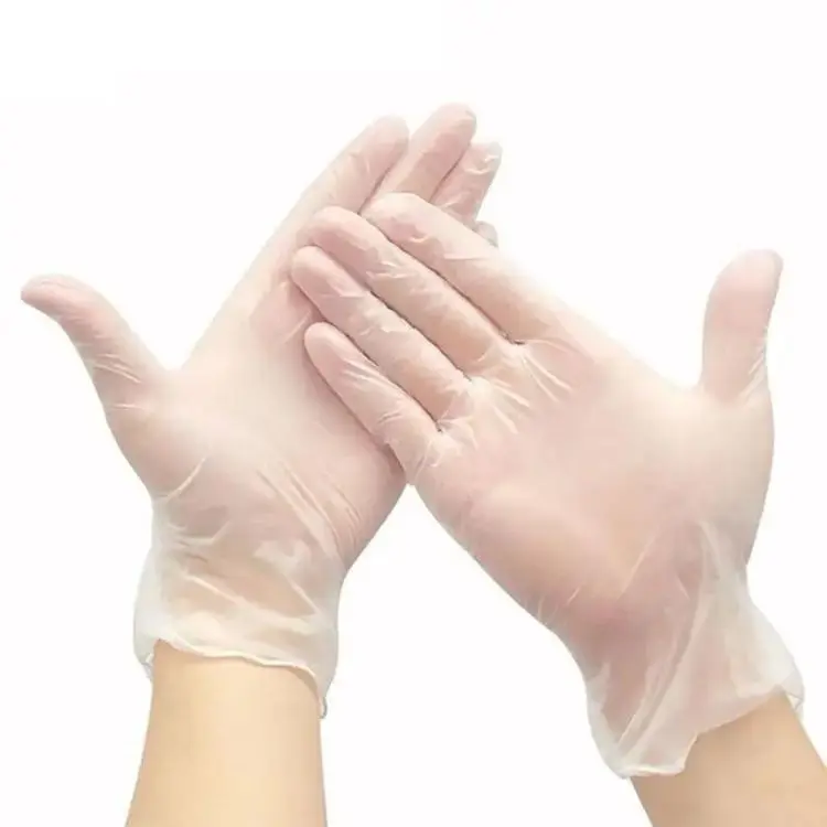 Wholesale nitrile gloves 9 inches barber tattoo shop beauty pink glove custom box powder free black nitrile gloves