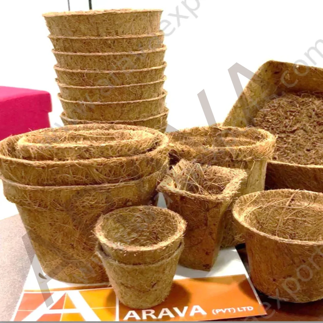 Coir Bio Degradable Pots Garden Nursery Pots Seeds Top Quality Eco Friendly Degradable Pots