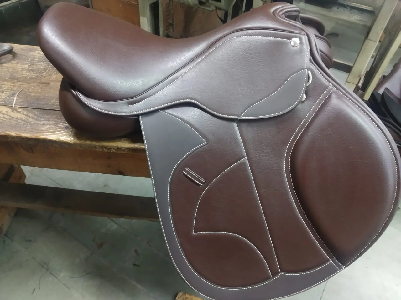 PREMIUM QUALITY SYNTHETIC CLOSE CONTACT HORSE SADDLE WITH PVC GIRTH STRAPS CLOSE CONTACT SADDLE ,HORSE SADDLE
