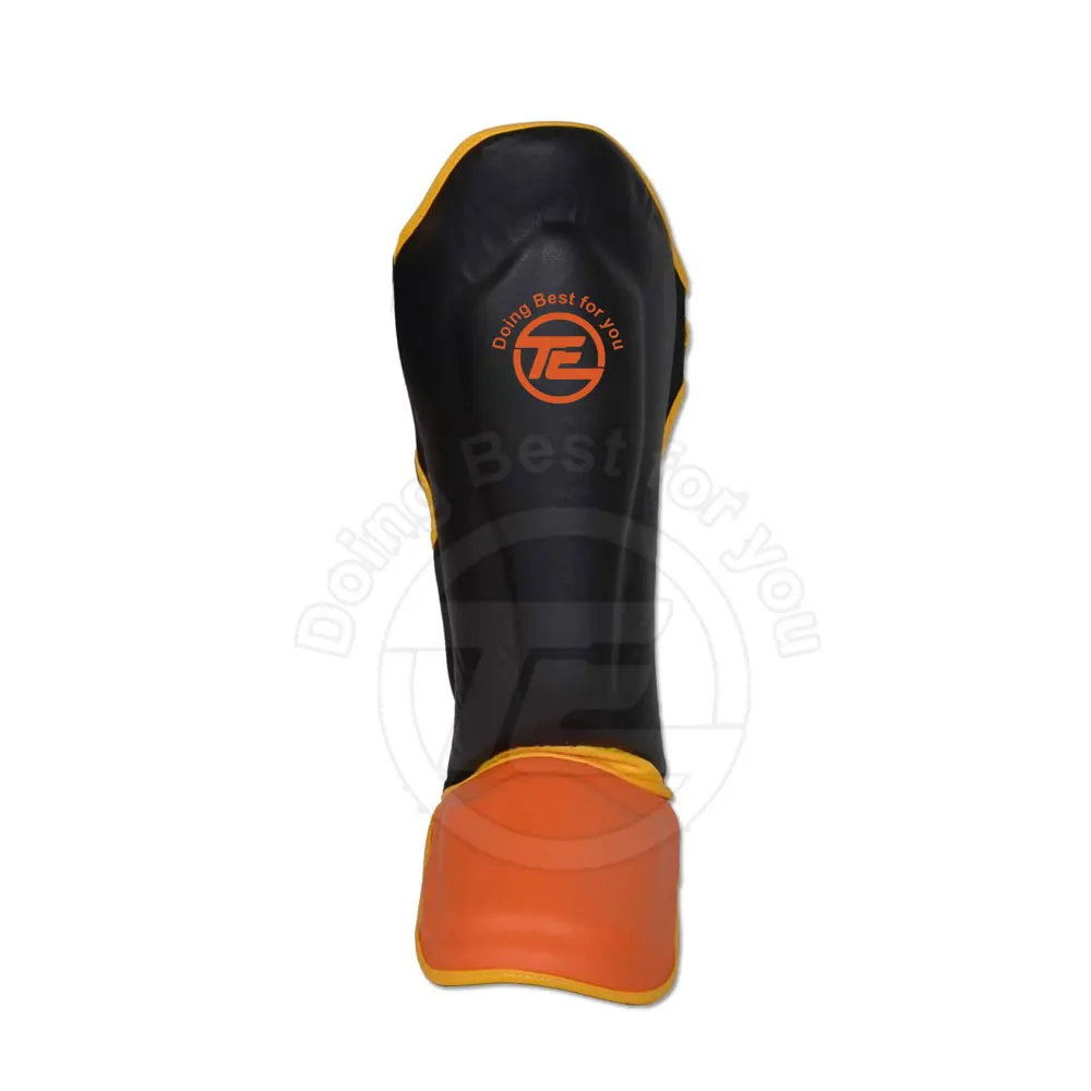 Custom Logo Shin Pads in Step Leg Pads / Protective Muay Thai Boxing Training Kick Boxing Shin Pad