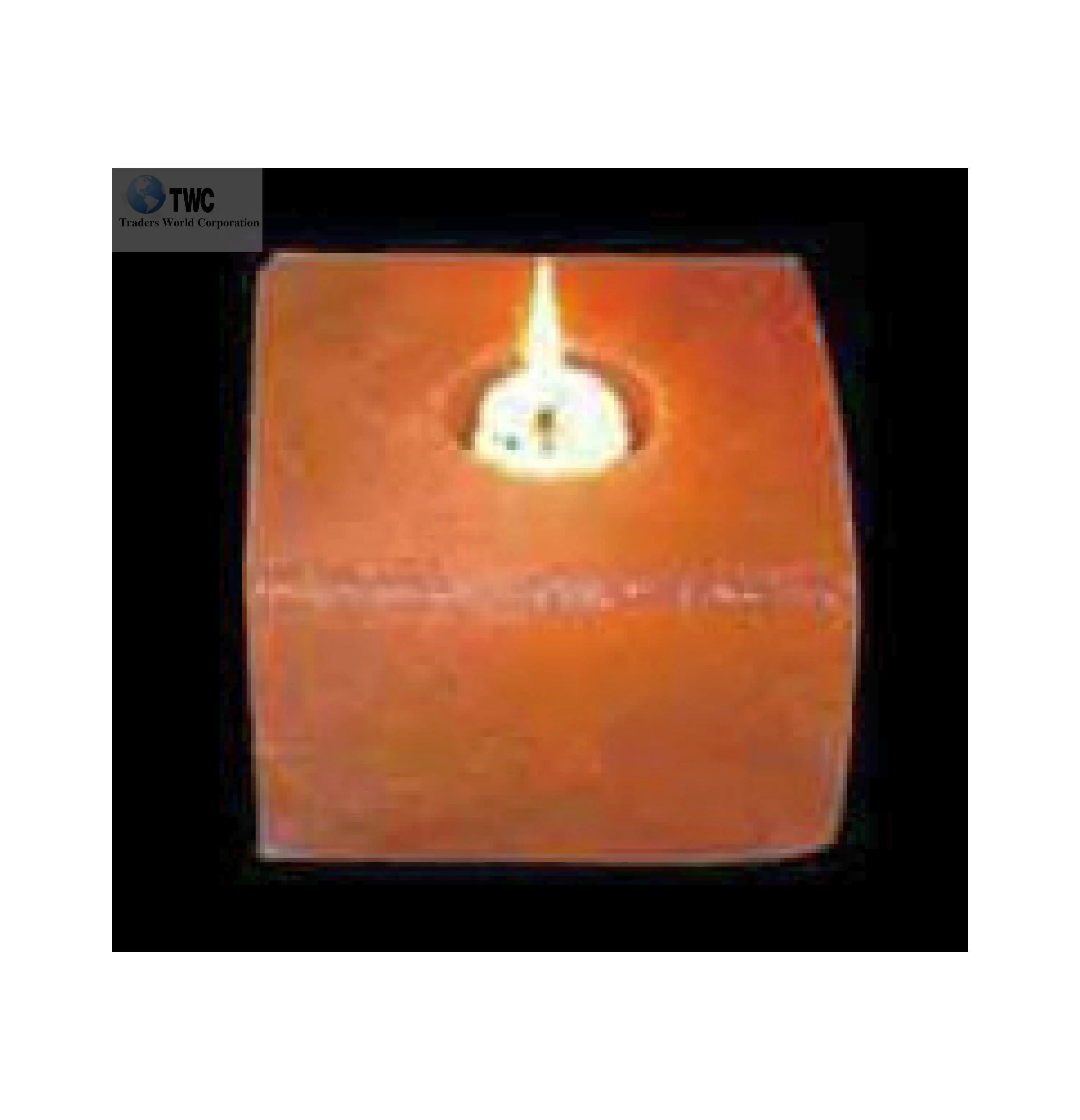 Beautiful Square Pink Salt Crystal Candle Holder Machine Crafted Polished Factory Direct Wholesale Price Pakistan Decorative