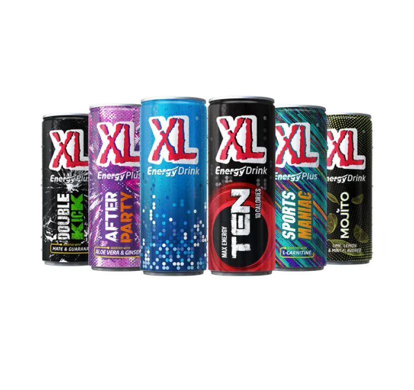 XL Energy Drinks 8.4 FL Oz Perfect Energy Drink 24 Pack