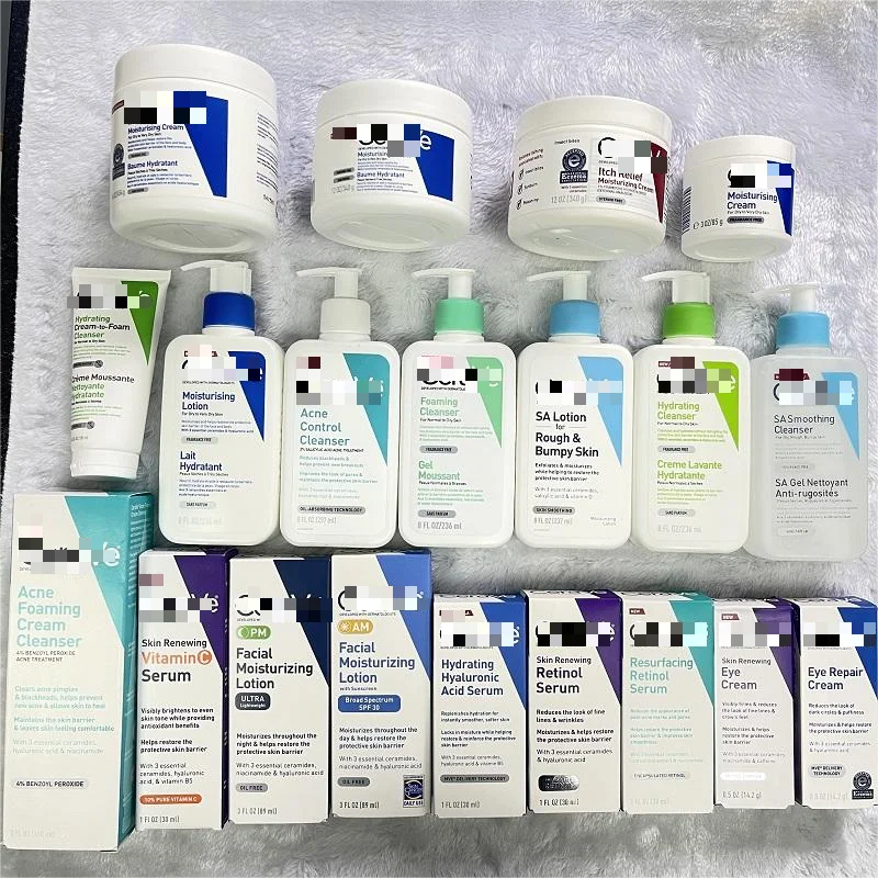 CeraV Moisturizing Facial Lotion AM PM Day Night Lotion With SPF30 Repair Sensitive Skin Nicotinamide Ceramide Cream 89ml