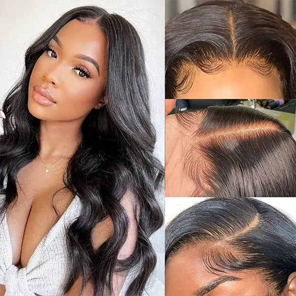 Wholesale Ear To Ear Swiss Hd Lace Frontal Closure 13x4 Brazilian Cuticle Aligned Virgin Human Hair Bundles With Lace Frontal