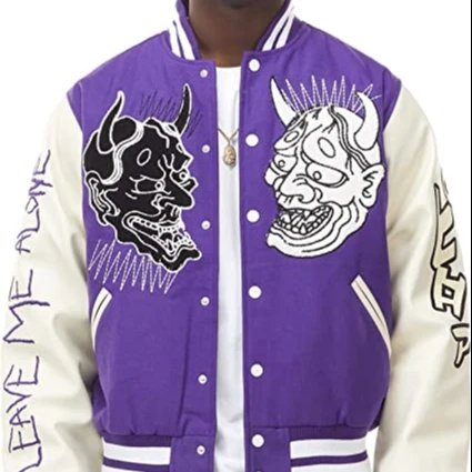 Оптовая продажа женская модная университетская куртка с индивидуальным логотипом Бомбер длинными рукавами из мягкой искусственной кожи настраиваемый логотип для фанатов бейсбола