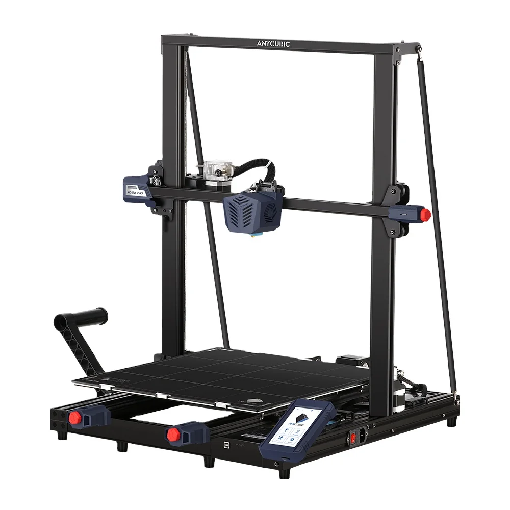 ANYCUBIC KOBRA max 3d printer 400*400*450mm print size modular design integrated direct extruder 3d printer