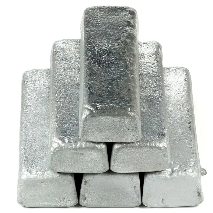 Алюминиевые слитки, алюминиевые слитки A7 99.7% и A8 99.8%, алюминиевый сплав