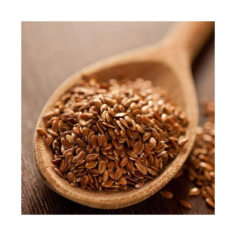 Non-GMO Organic Whole Gold Linseed Grain Brown Flax Seeds