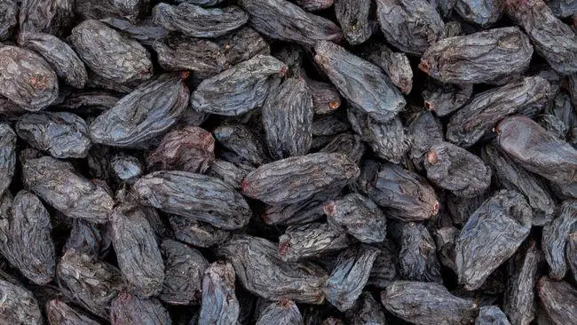 Raisins black-shade dried (100-120) Wholesale Natural Bulk Large Raisins from Uzbekistan Pure Hybrid Black Raisins for food