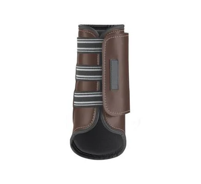 Equestrian horse leather boot horse riding equestrian protection leather boot competition horse show leather boot