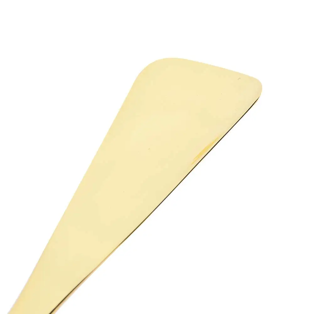 Wooden Metal  Metal Exquisite Horse Head Shoes Horn Wooden Universal Long Beech Handle Shoe Lifter Shoe Spoon Tool