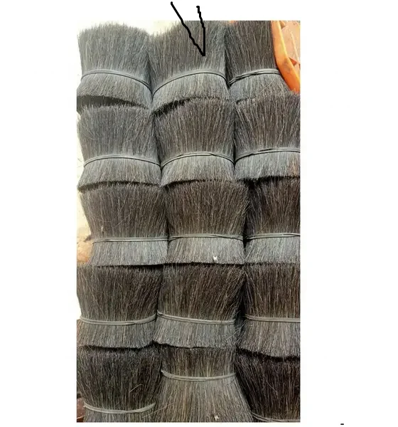 Top Indian Natural Buffalo tail hair/Buffalo and Cow natural tail hair/real animal tail hairs from India by Silver Craft