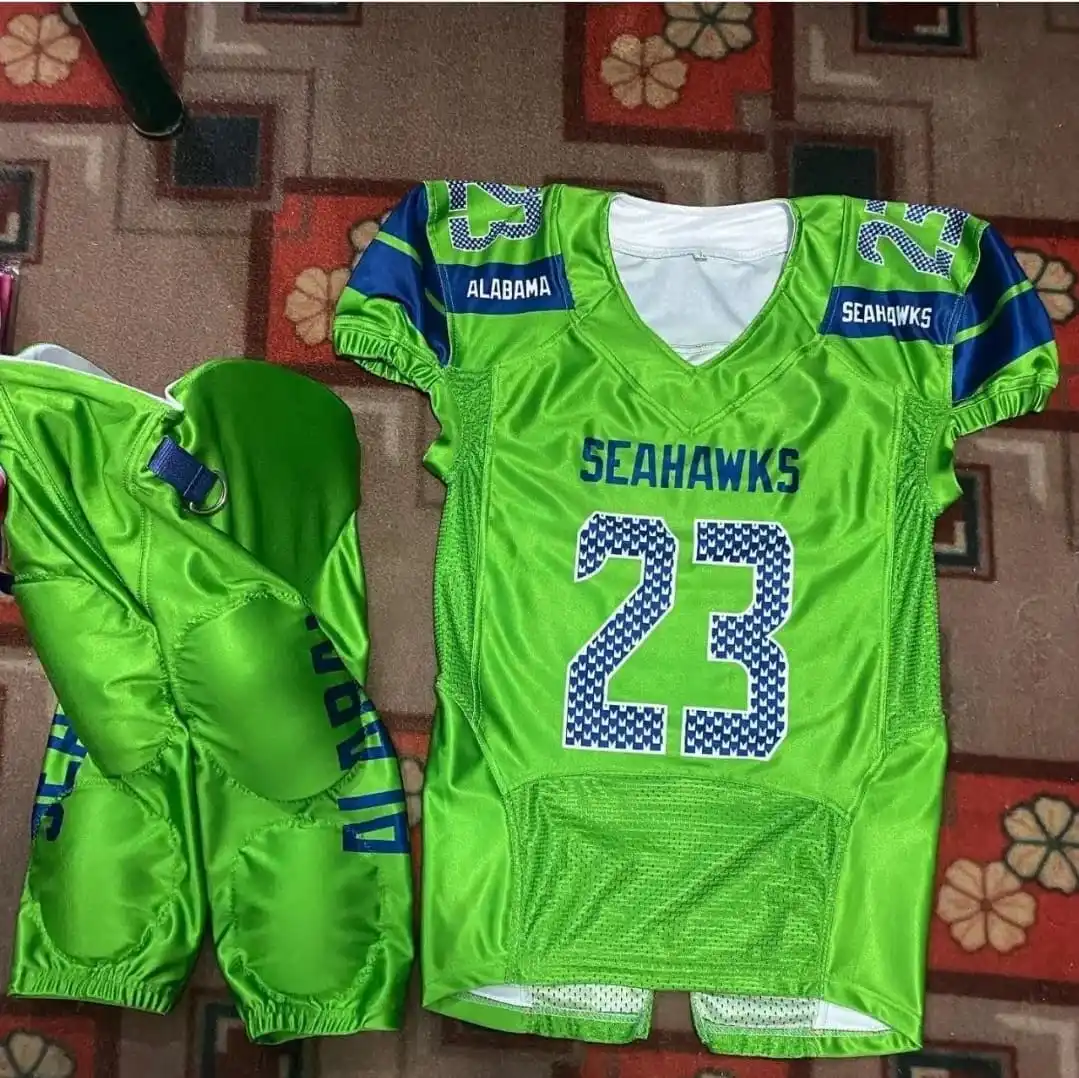 High Quality Customize American Football uniform with custom sublimation print logo