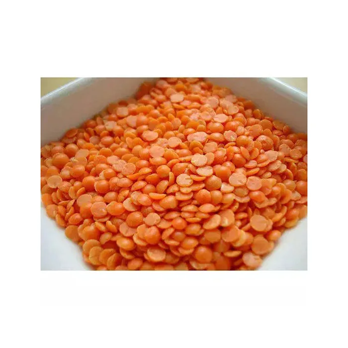Quality Green Lentils, Crimson Lentils for Sale, Red Lentils Price with 2 Years Shelf Life 25/50 KG PP Bag Red Spilt Football