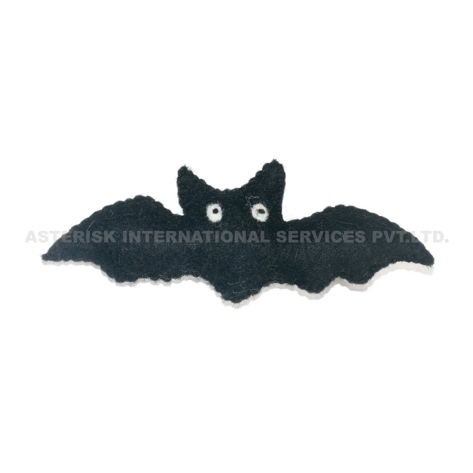 Halloween Craft Baby Bat Felt Toy Kids Play Room Decorations Baby Shower Garland Use Felt Bats Ornament Handmade By Rural Woman