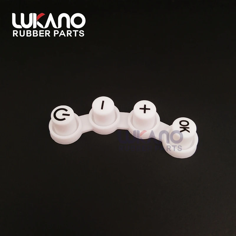 Silicone rubber button pad custom flexible Tactile Feedback silicone Precision silicone keypad manufacturing