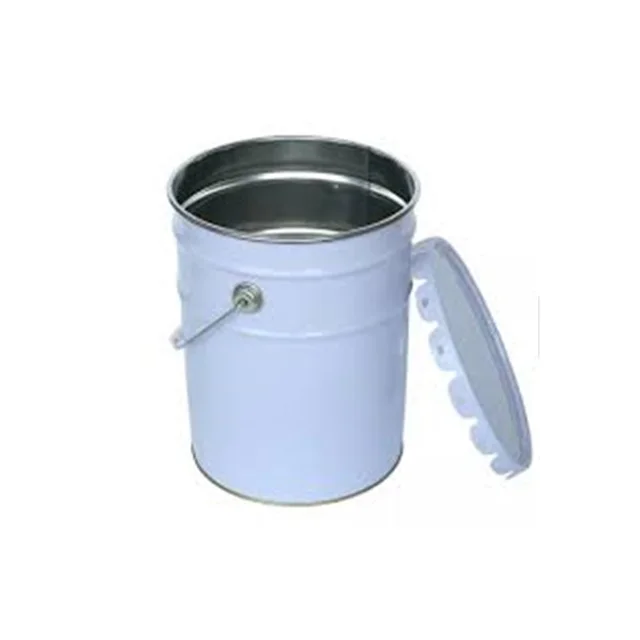 20 Litre Steel Empty Metal Paint Bucket Barrel Drum Pail 5 Gallon With Closable Lid And Recyclable