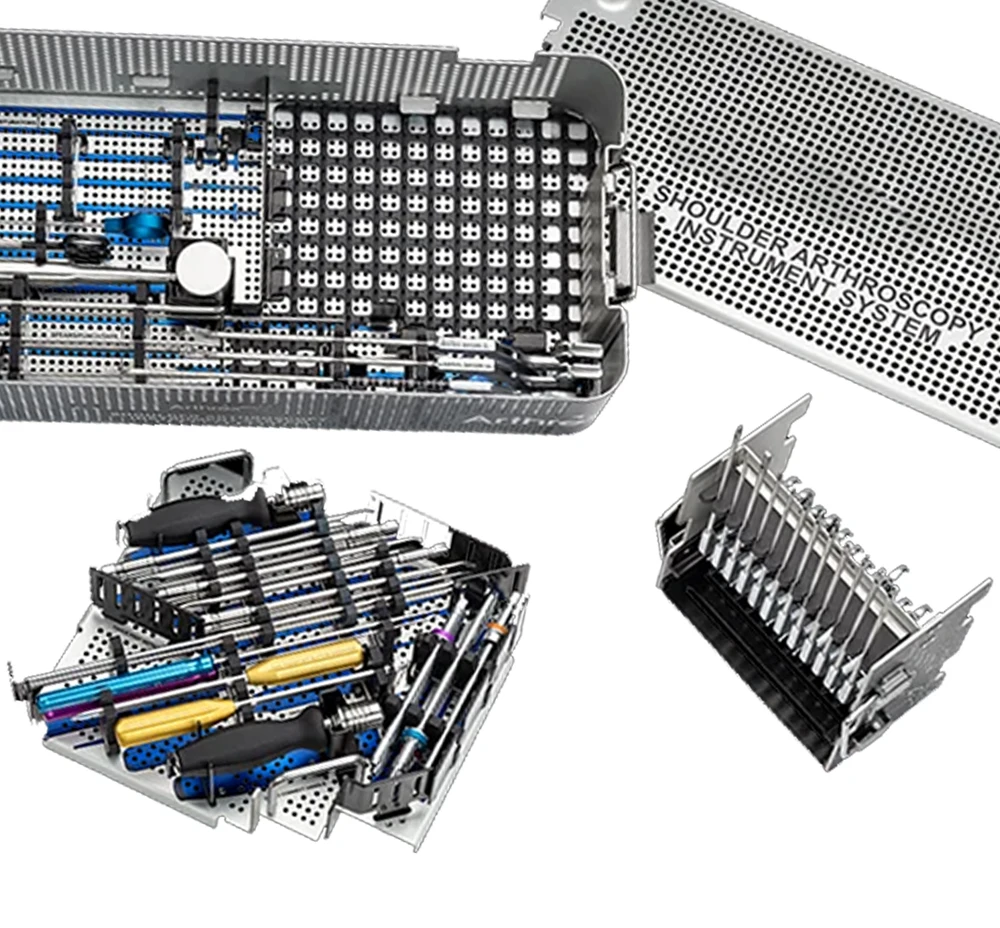 Sports Medicine Orthopedic Surgical Arthroscopy Shoulder Joint Arthroscopy Instruments Set Suture Grasper