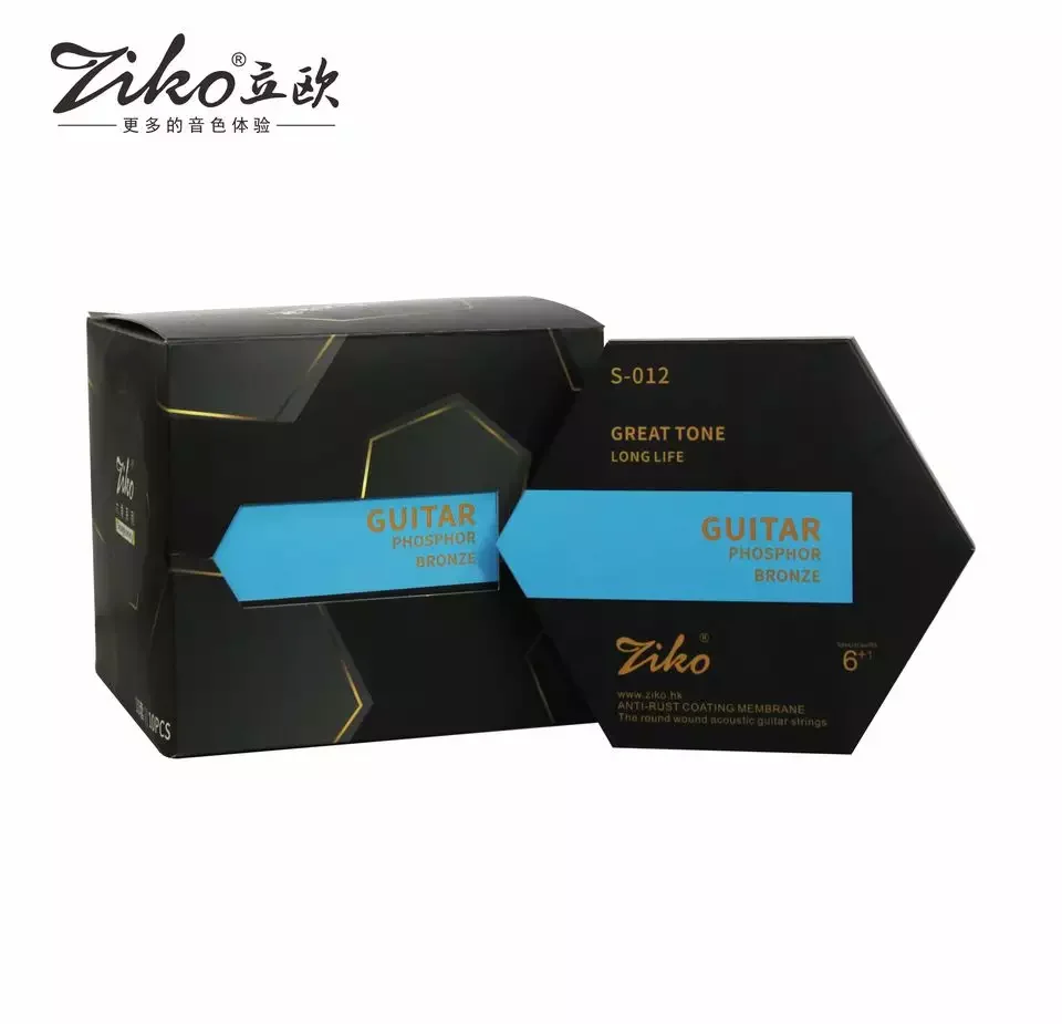 Wholesale Factory Directly  S-012 Guitar Accessories Phosphor Bronze Exterior Acoustic Guitar Strings for sale