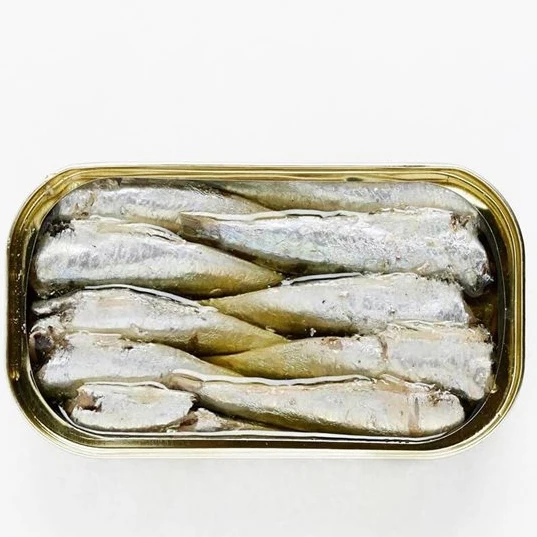 High Quality Hot Selling 125g Canned Sardine in Oil / Tomato Sauce canned sardine in vegetable oil For Sale