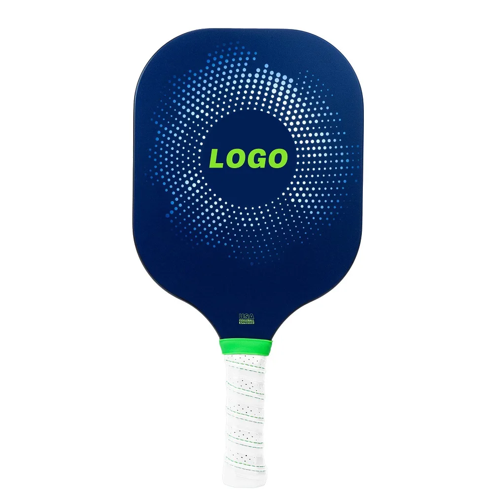 Custom USAPA Professional UV Printing Logo 14mm 16mm Hot Press Rumbus PKZK Pickleball Cbn Paddle