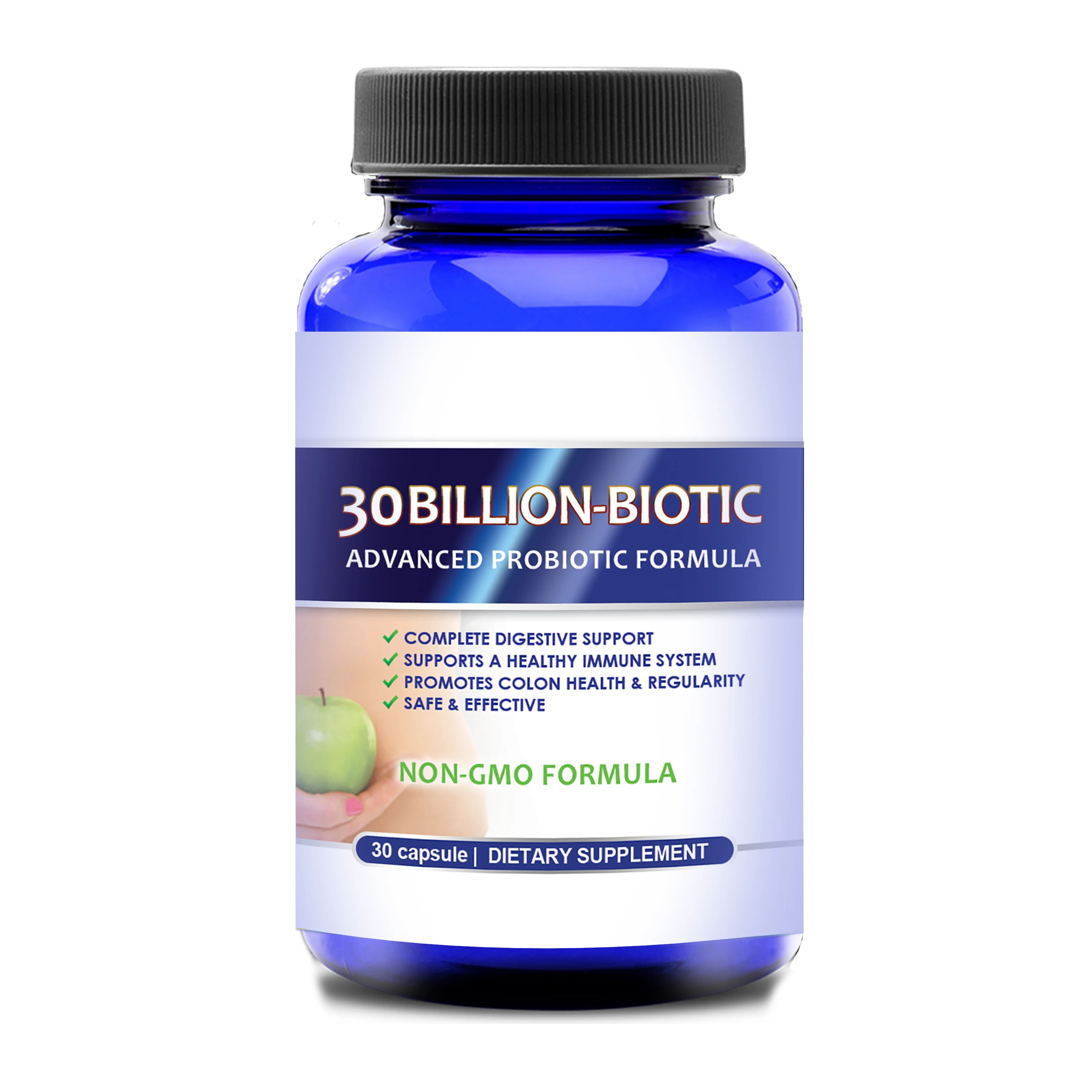 30 Billion Biotic Advanced Probiotic Formula Dietary Supplement 30 Capsule
