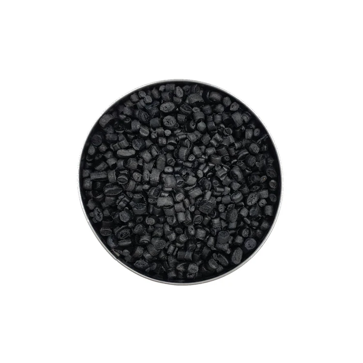 Thailand Wholesale Black Color LDPE Raw Materials Low Density Plastic Clean Washed Recycled Virgin Granules