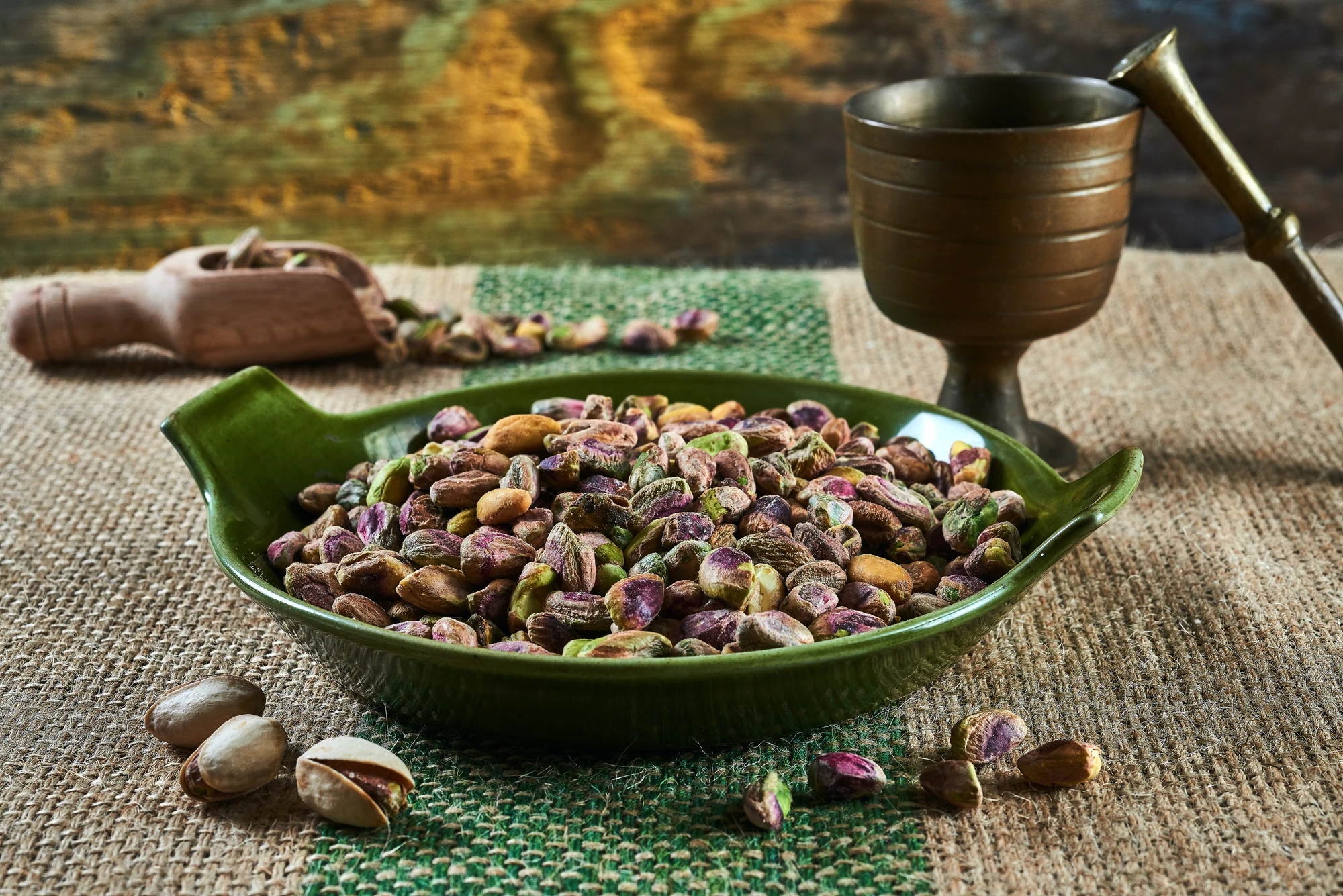 Ready to sell pastry ingredient Natural pistachio diced 10 kg in vacuum bag for wholesale